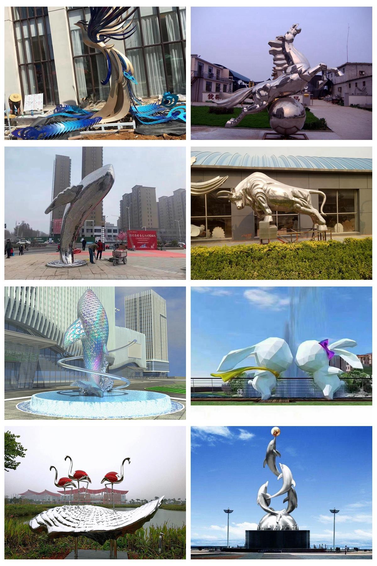 丹东不锈钢雕塑厂家与江苏新主题雕塑景观工程的合作探索